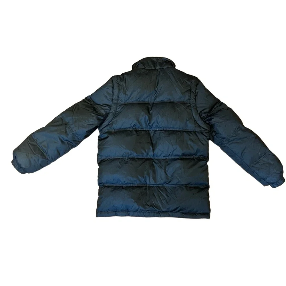 Athletech Puffer Coat Vest‎ Mens Small Black Convertible Down Filled Gorpcore